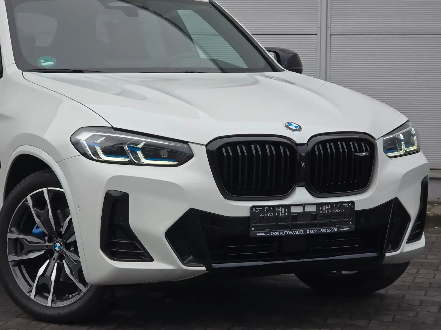 BMW X3 M d (Head-Up/Laser/360 Kamera) Blanc - 2