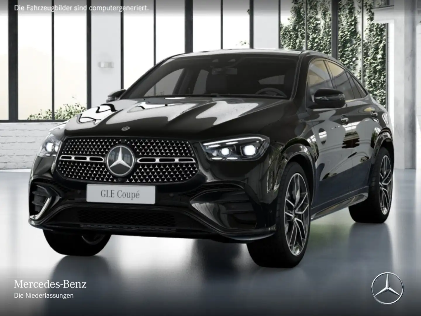 Mercedes-Benz GLE 400 e Coupé 4M AMG+NIGHT+PANO+360+AHK+22"+9G Noir - 2