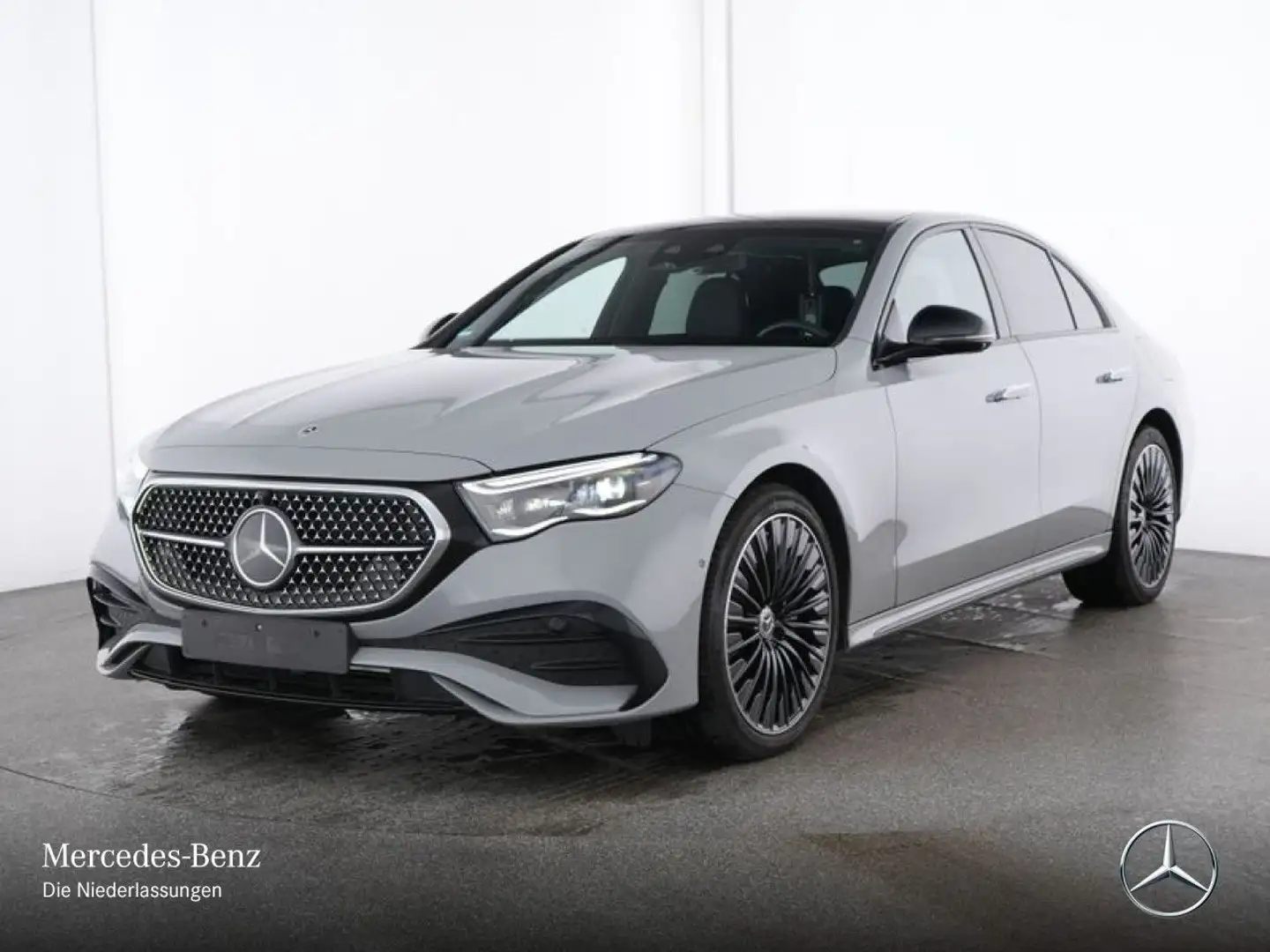 Mercedes-Benz E 300 de AMG Fahrass 360° Pano Burmester Distr. 9G Grau - 2