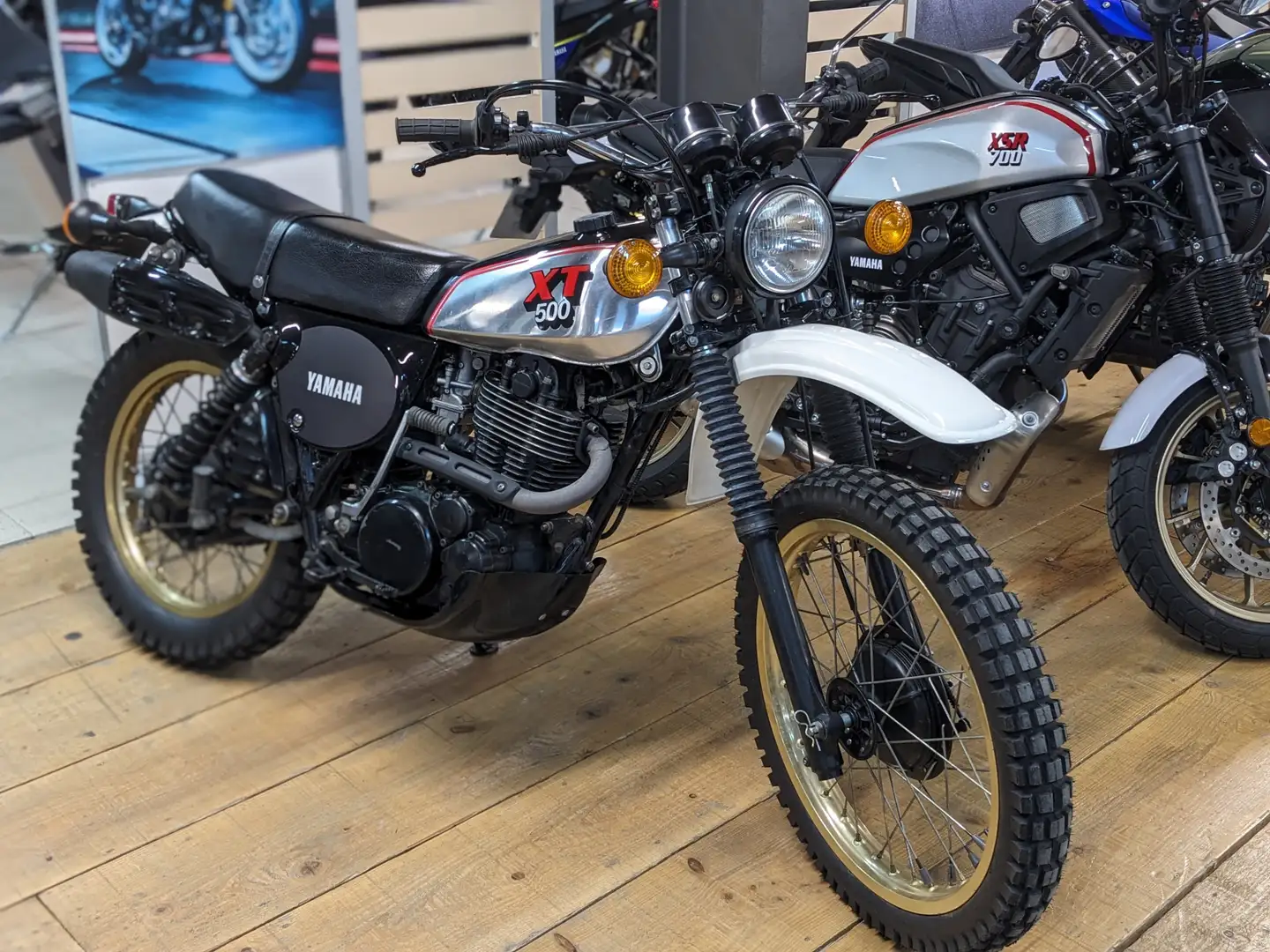 Yamaha XT 500 Zwart - 1