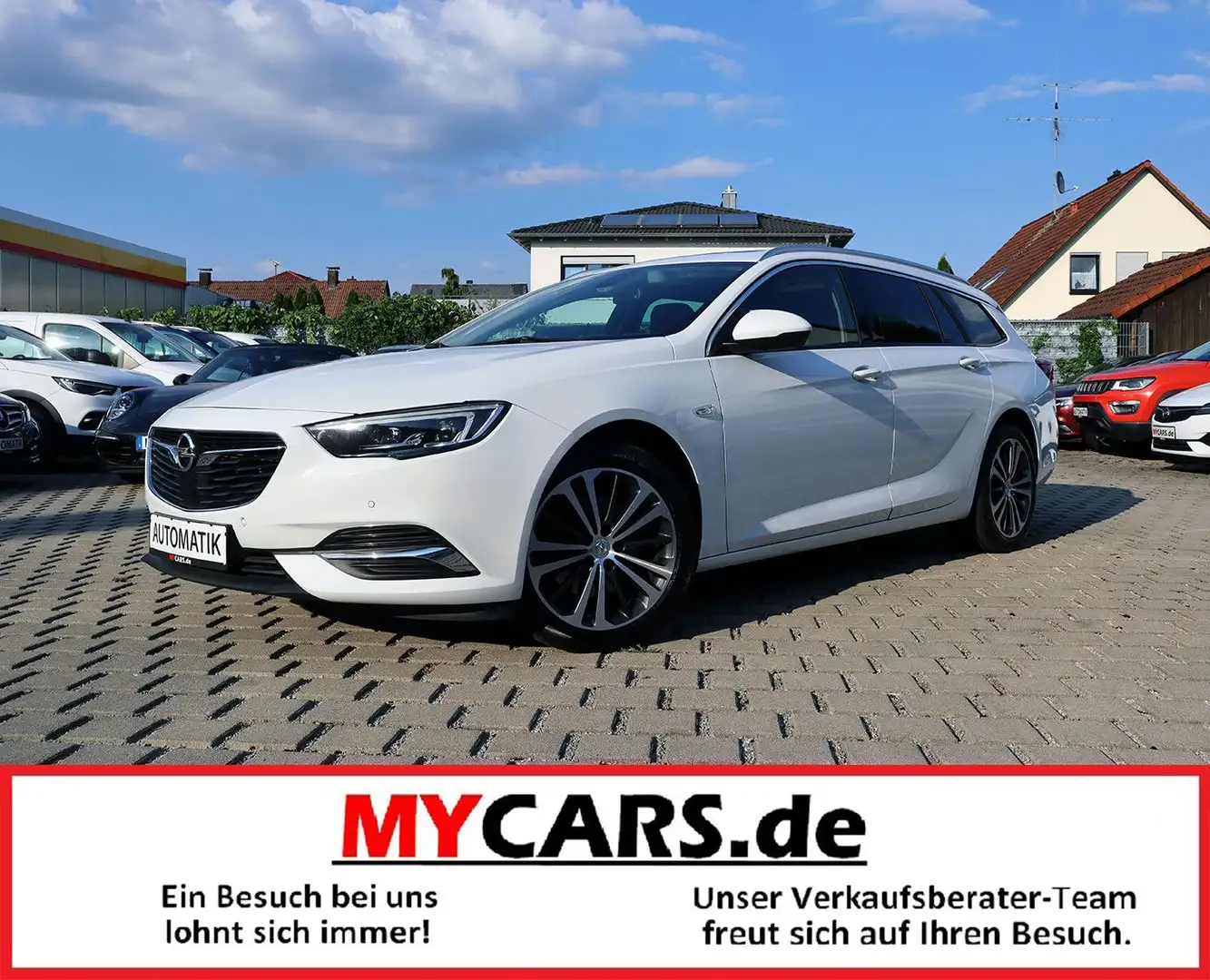 Opel Insignia B ST*Innov*Panora*AHK*V-Leder*2xAGR*HUD Weiß - 1
