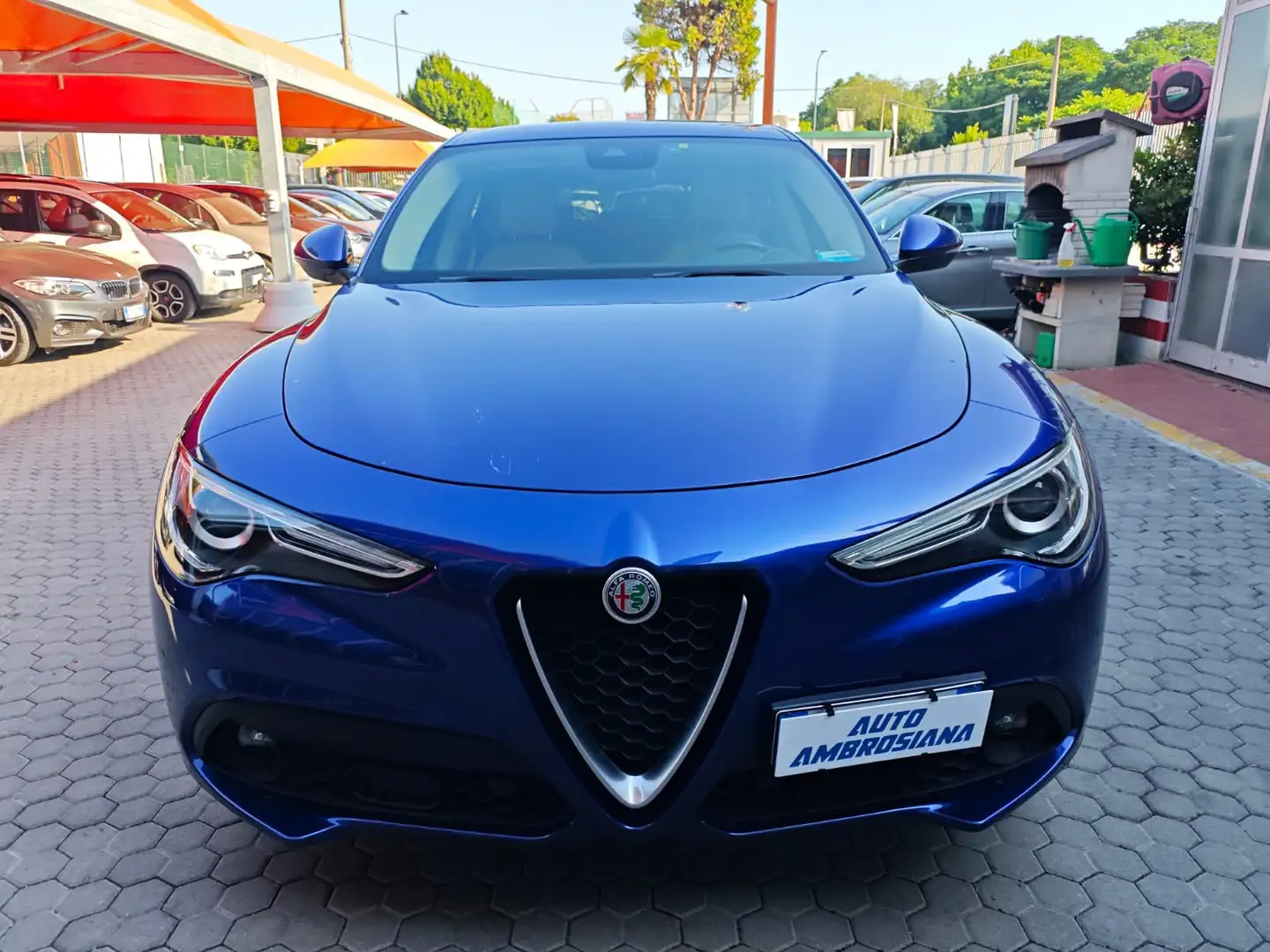 Alfa Romeo Stelvio Stelvio 2.2 t Ti Q4 210cv auto iva esposta Blu/Azzurro - 2
