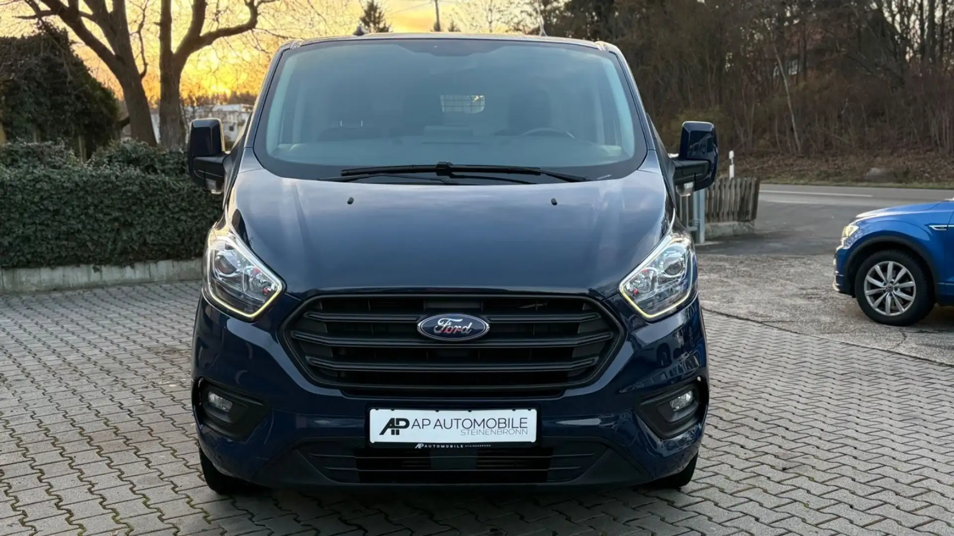 Ford Transit Custom 125kW 340 L1 Automatik/AHK/RFK/1H Blau - 2
