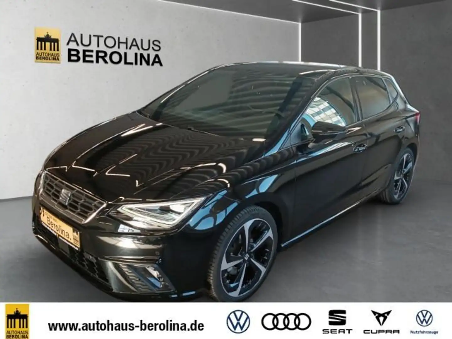 SEAT Ibiza 1.5 TSI FR DSG *ACC*NAV*Vision+*LED*SHZ* Schwarz - 2
