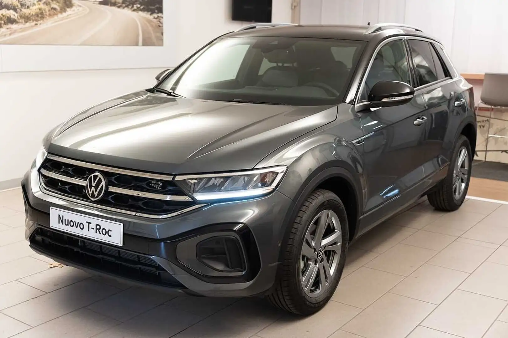 Volkswagen T-Roc 1.0 TSI R-Line Grigio - 2