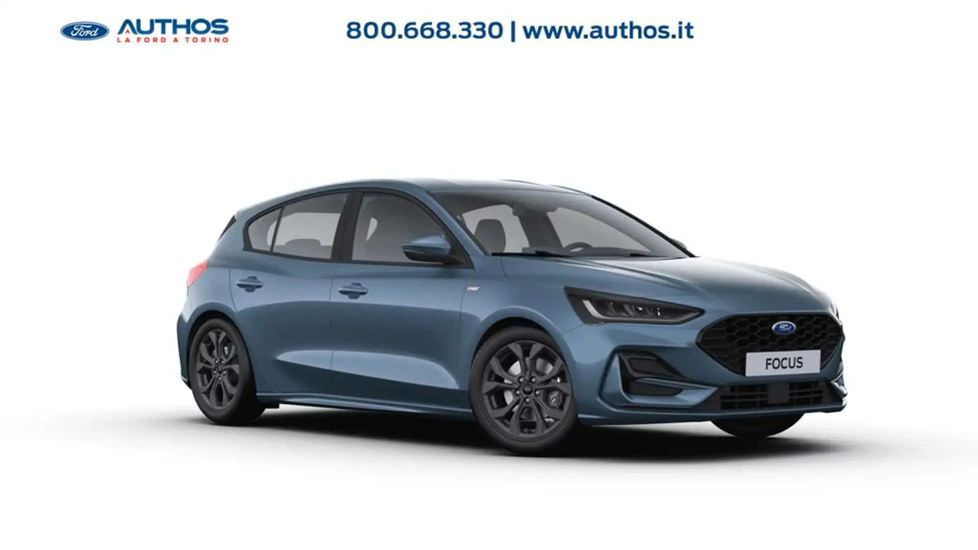 Ford Focus 1.0 ecoboost hybrid ST-Line 125cv Blu/Azzurro - 1