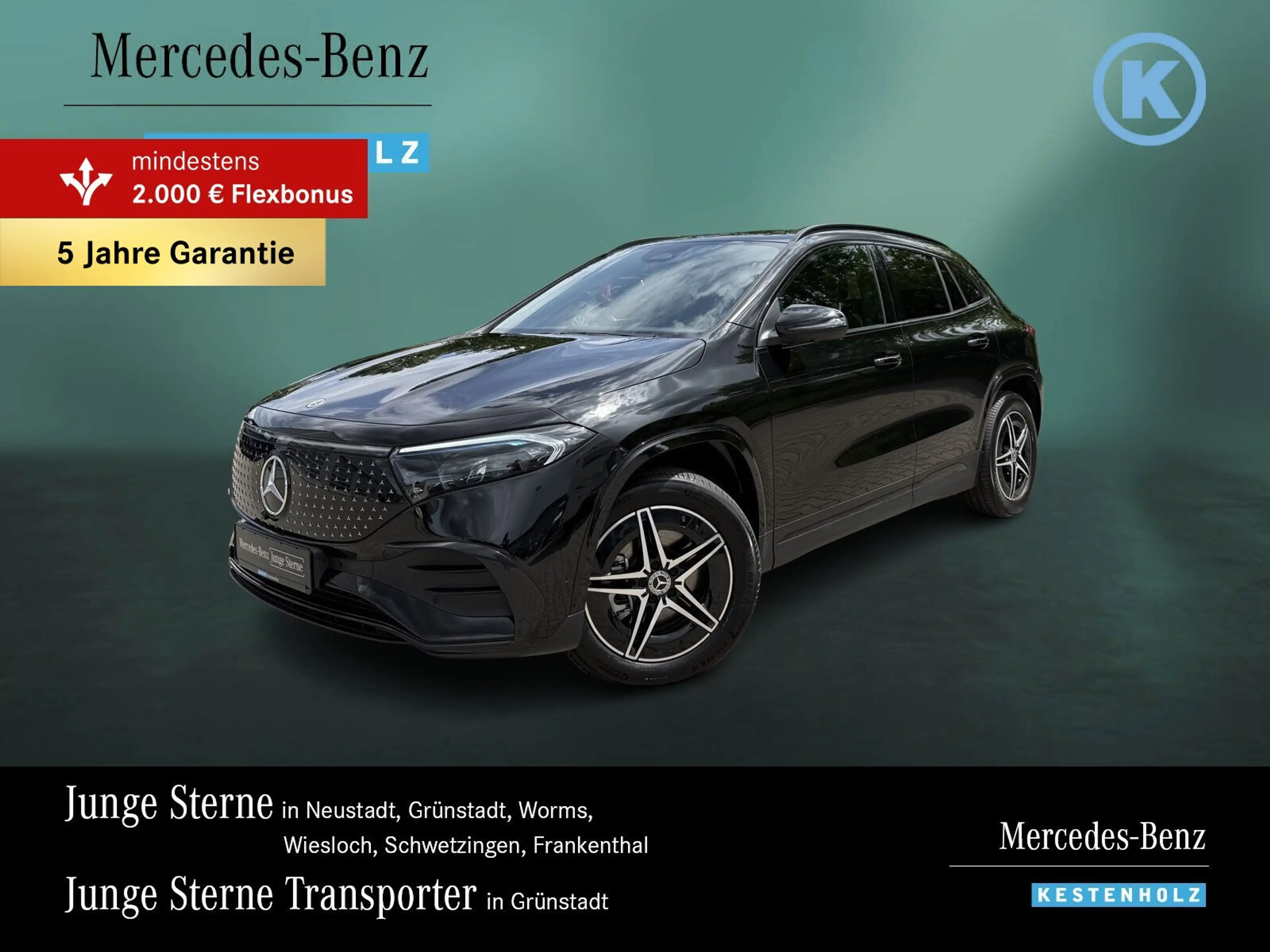 Mercedes-Benz EQA 350 EQA 350 4M AMG*NIGHT*AHK*360*LED*DAB*SHZ*EASYPACK
