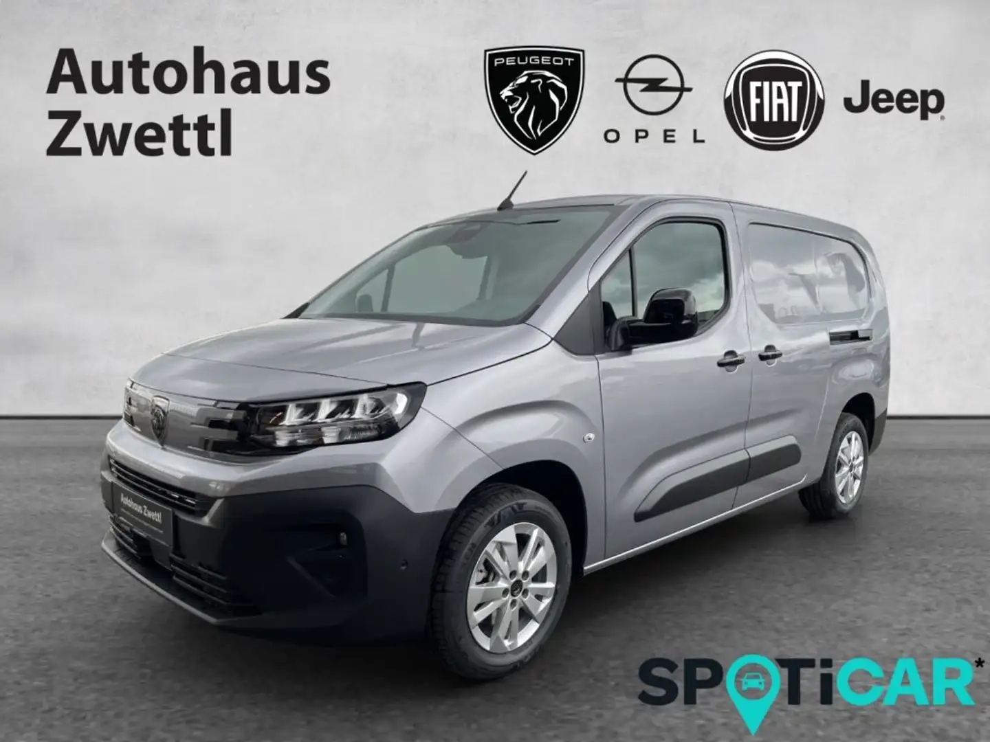 Peugeot Partner Lang BHDI 130 EAT8 Grau - 1