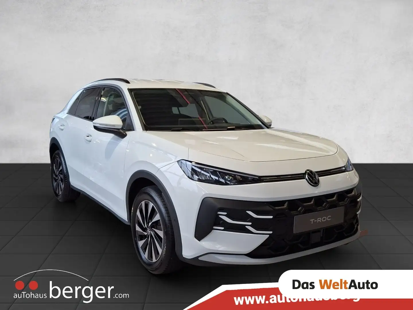 Volkswagen T-Roc Life eTSI DSG Weiß - 1