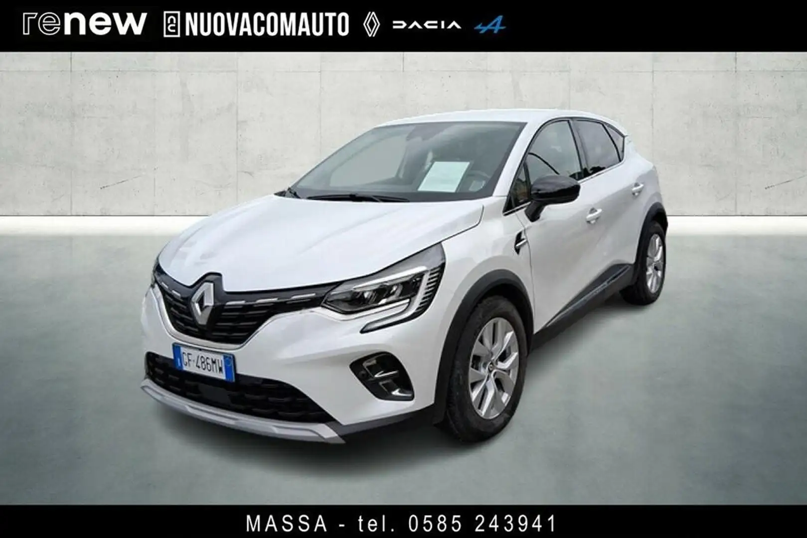 Renault Captur 1.6 hybrid Intens E-Tech 145cv auto Blanc - 1