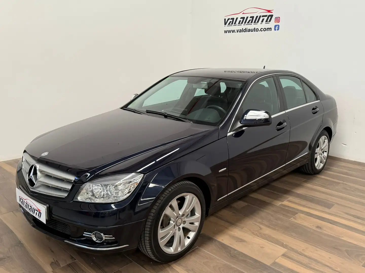 Mercedes-Benz C 200 K Avantgarde Aut. Azul - 1