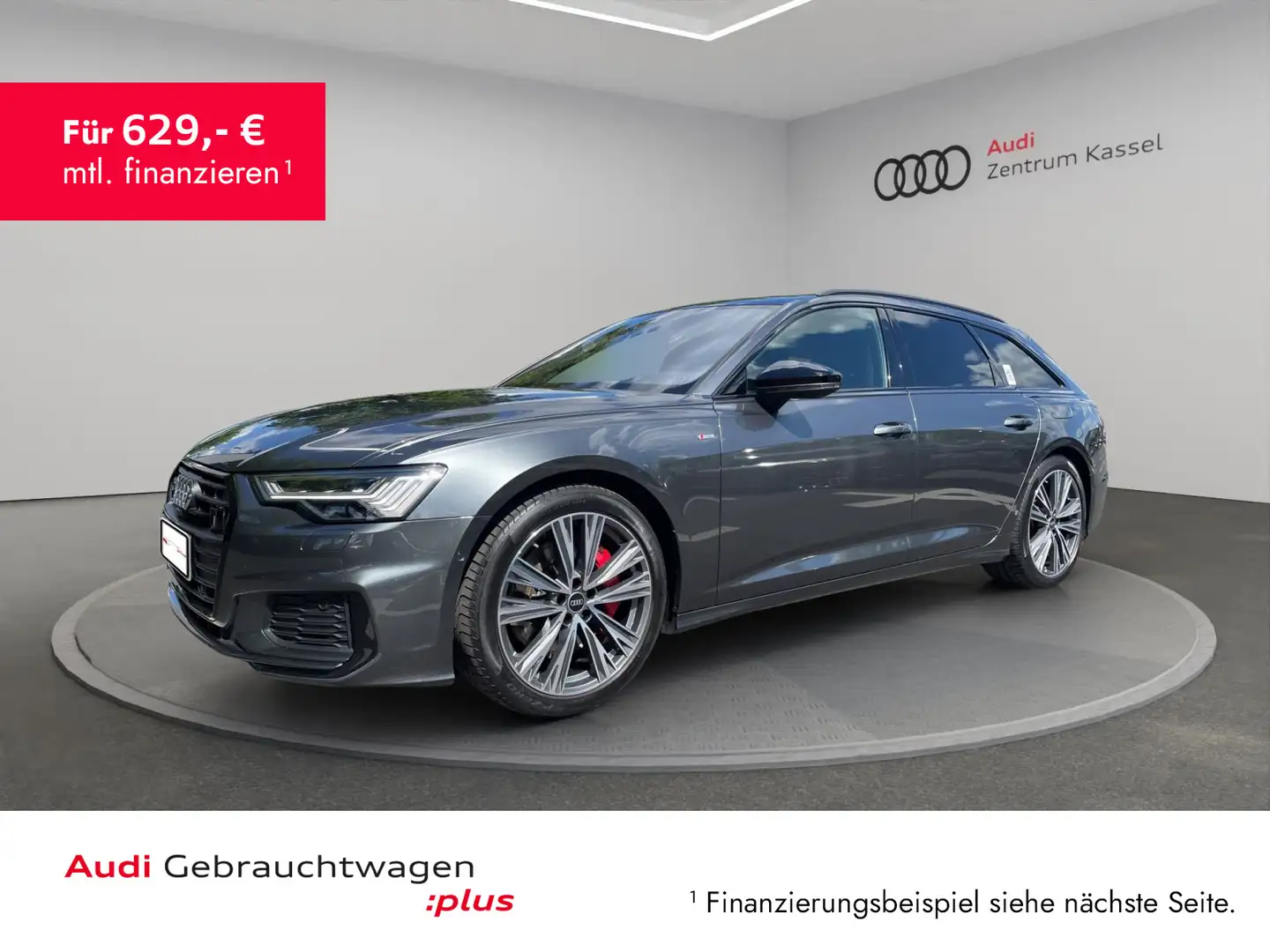 Audi A6 Av. 55 TFSI e qu. S line Matrix Pano HuD AHK Grau - 1