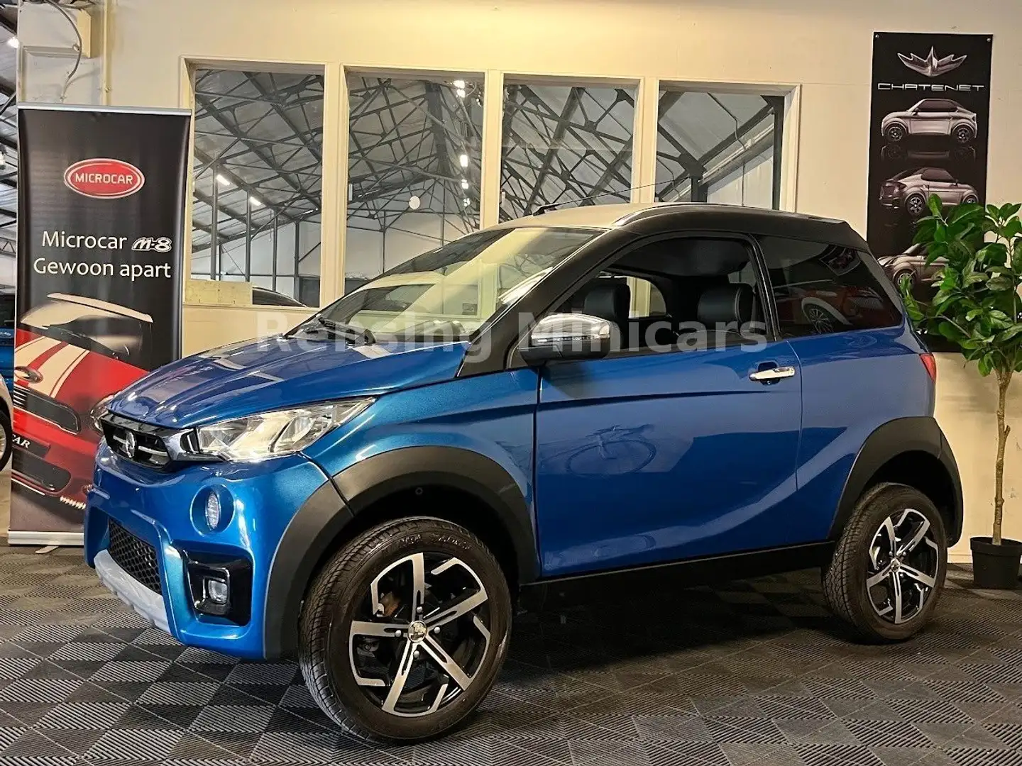 Aixam Crossover XXL 2023 8 PS Mopedauto Microcar 45 KM Niebieski - 1