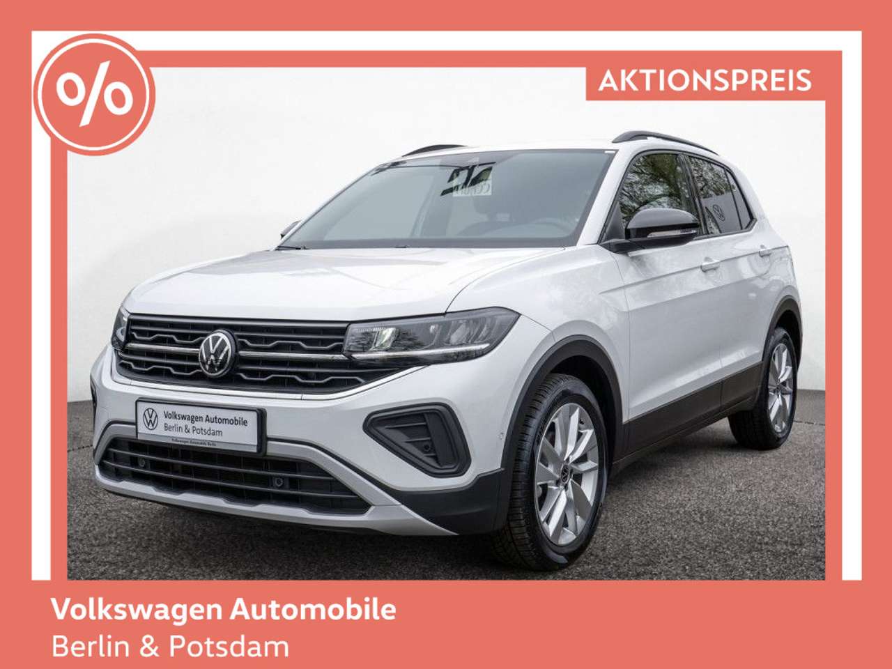 Volkswagen T-Cross 2025 — 1.0TSI DSG "GOAL" Navi AHK PDC LED SHZ