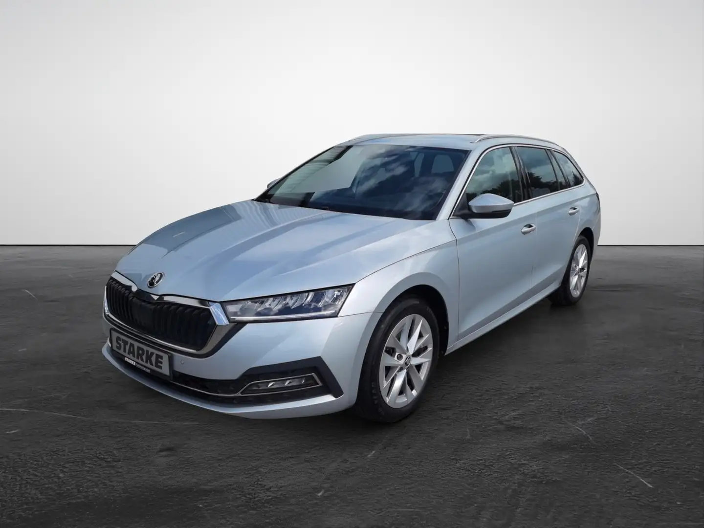 Skoda Octavia Combi 2,0 TDI DSG Style Grau - 2