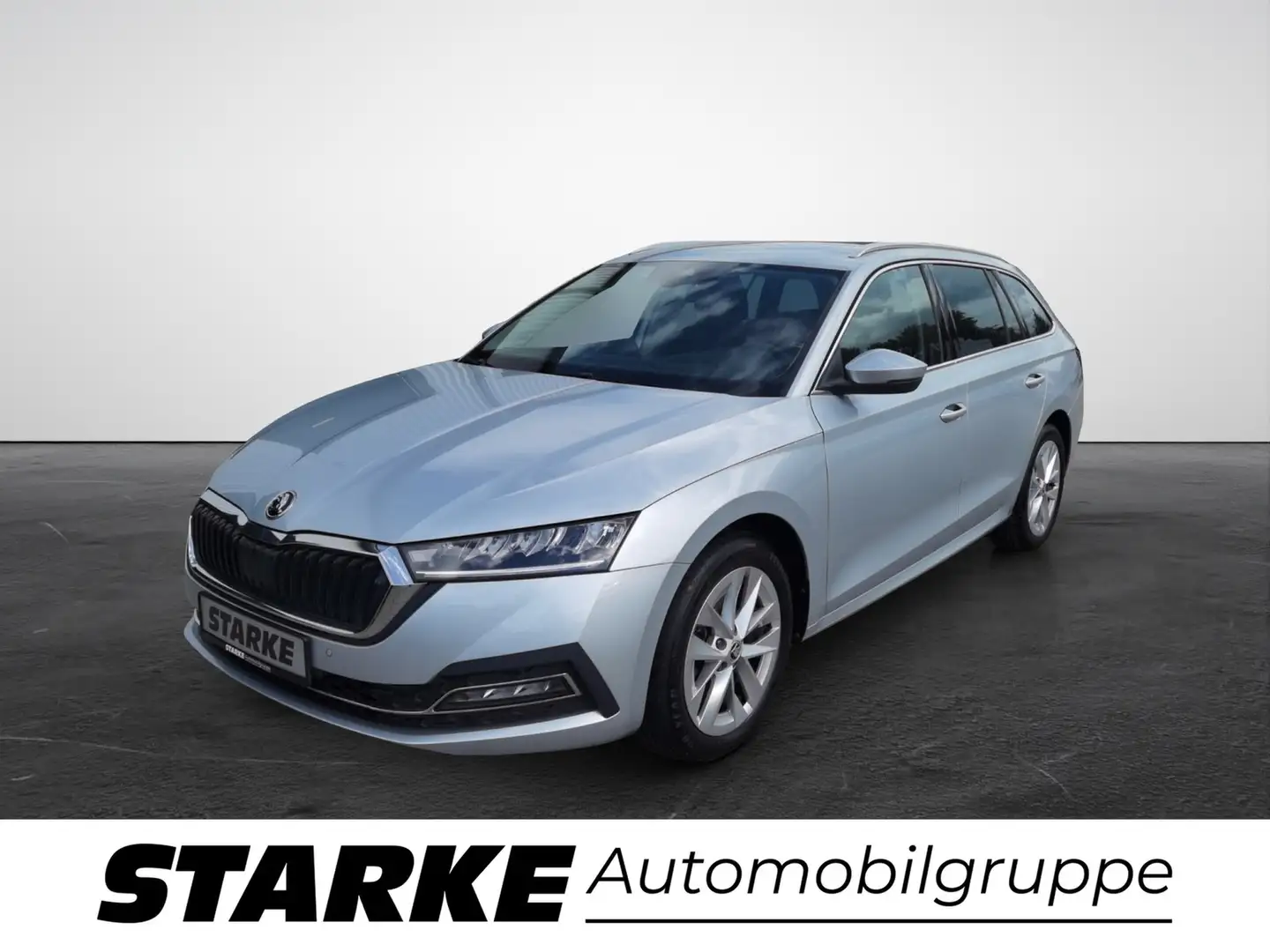 Skoda Octavia Combi 2,0 TDI DSG Style Grau - 1
