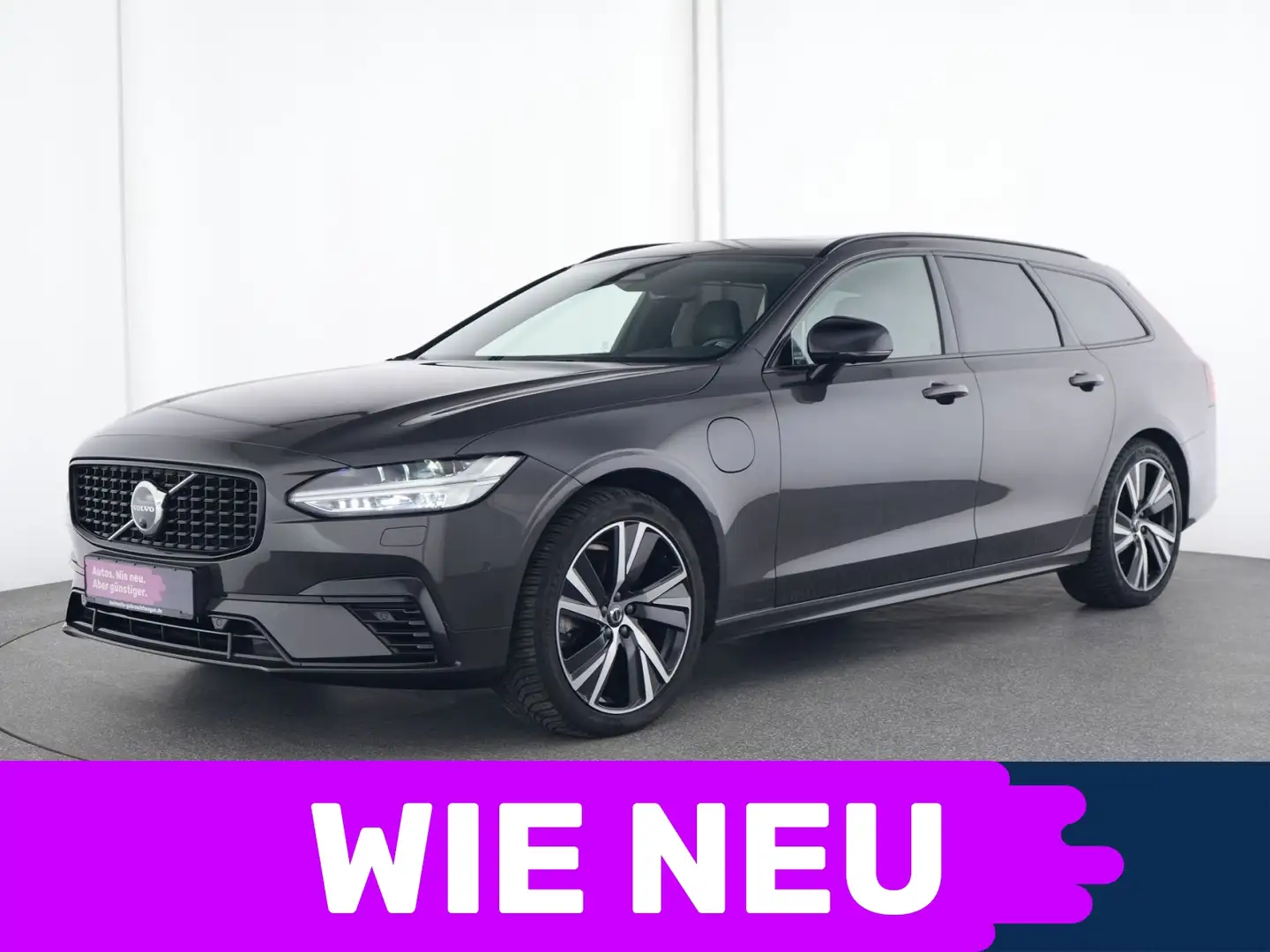 Volvo V90 Plus Dark Standheiz.|Navi|AHK|Kamera|SHZ|LED Grau - 1
