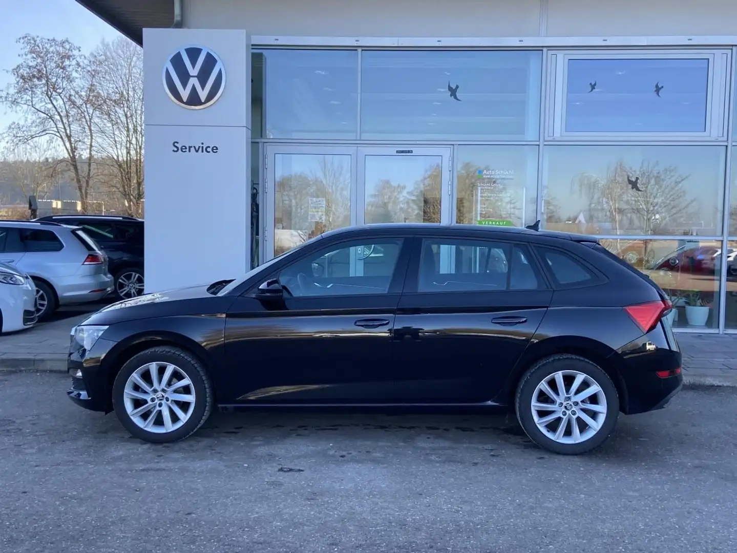Skoda Scala 1.0 TSI Style SMART-LINK+LED+DAB+LANE-ASSI Schwarz - 2