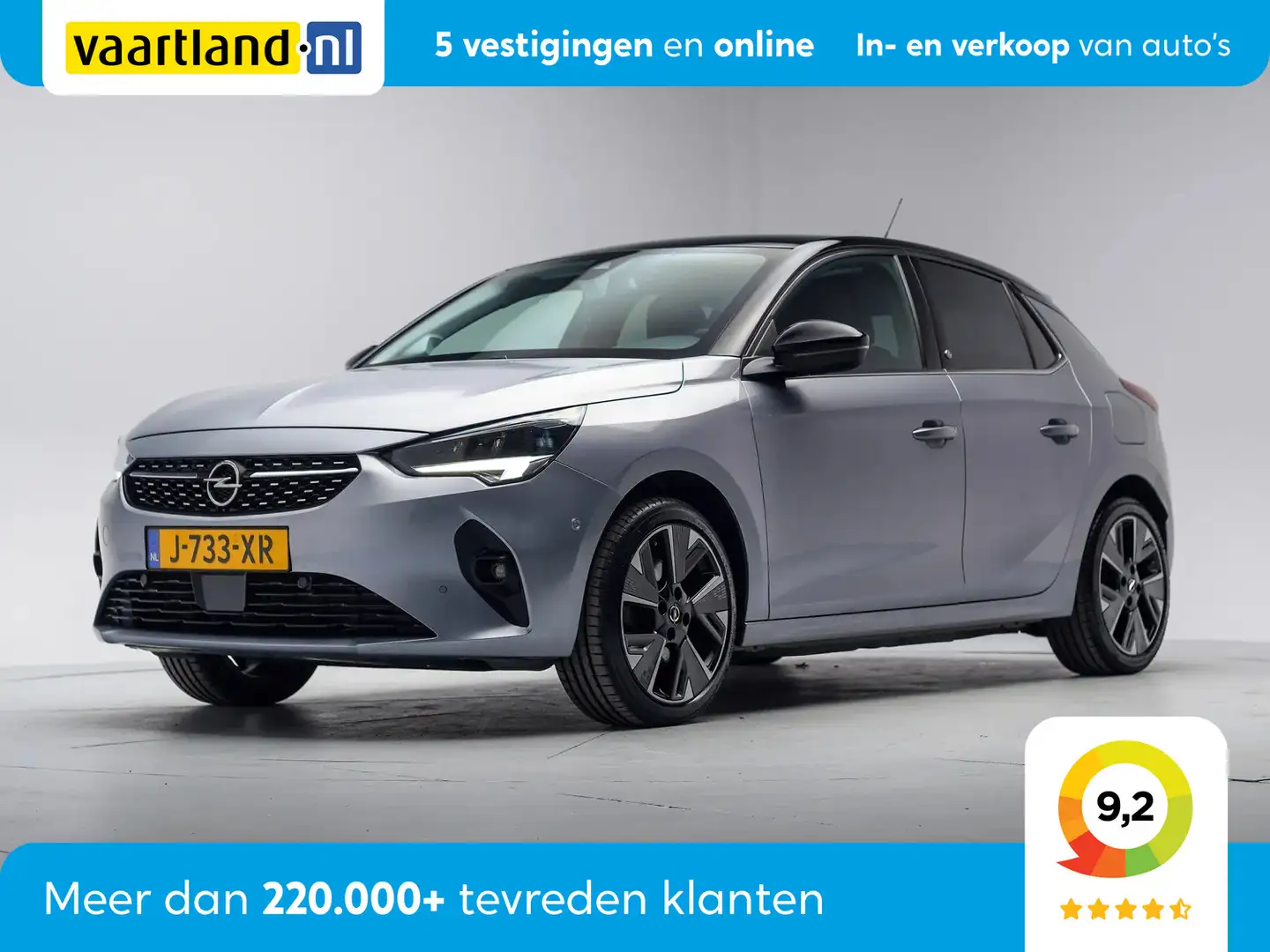 Opel Corsa-e 50 kWh Elegance 3-Fase [ LED Apple/Android Navi Ca Gri - 1