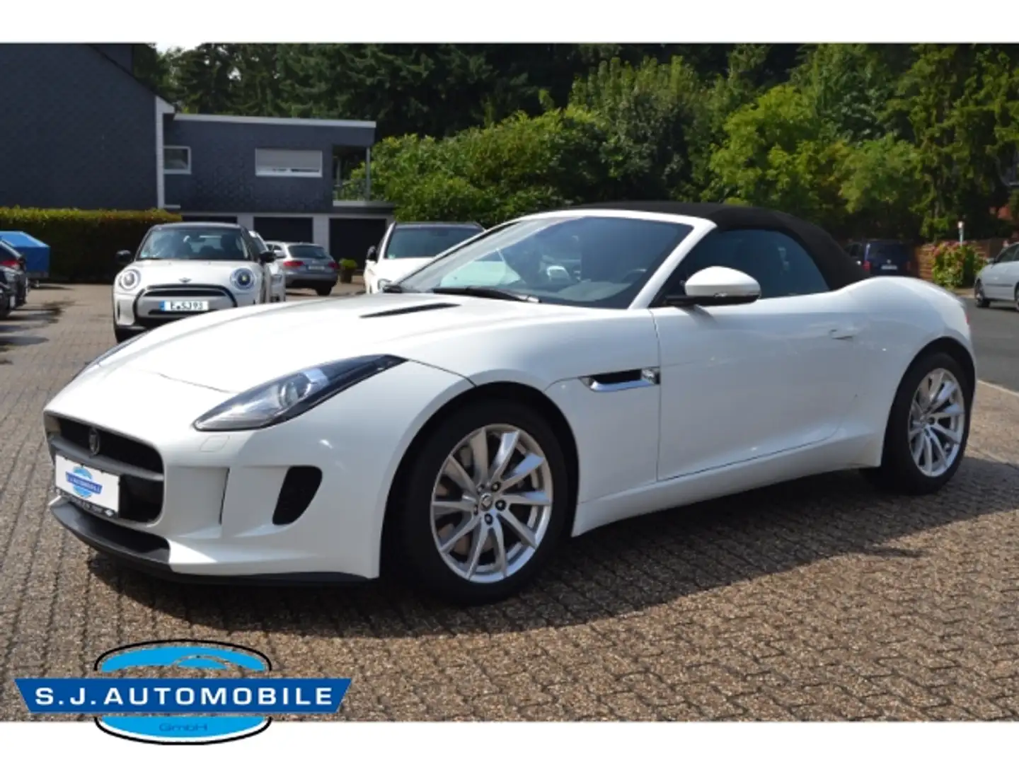 Jaguar F-Type Cabriolet P340 ,Sportabgasanl.,Performance Sitze Alb - 1
