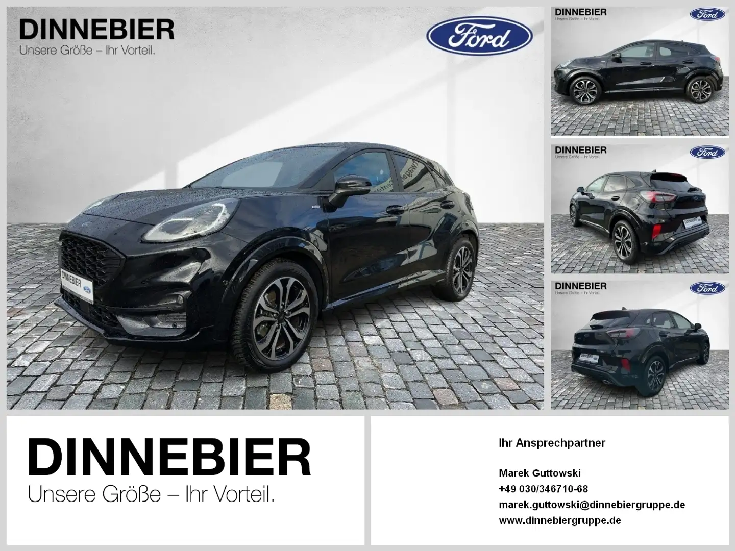 Ford Puma ST-Line X LED+Navi+Kamera+Winterpaket Nero - 1
