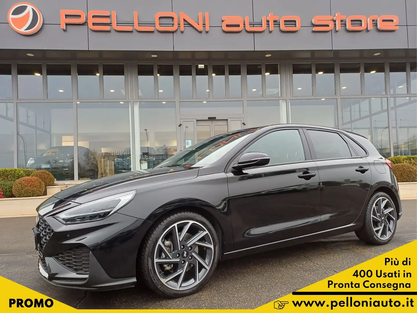 Hyundai i30 1.5 T-GDI iMT 48V IBRIDA  N-Line KM 7.000!!GARANZ Schwarz - 1