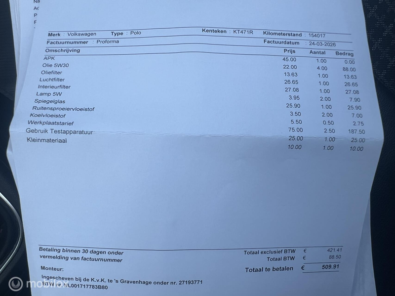 Photo du véhicule