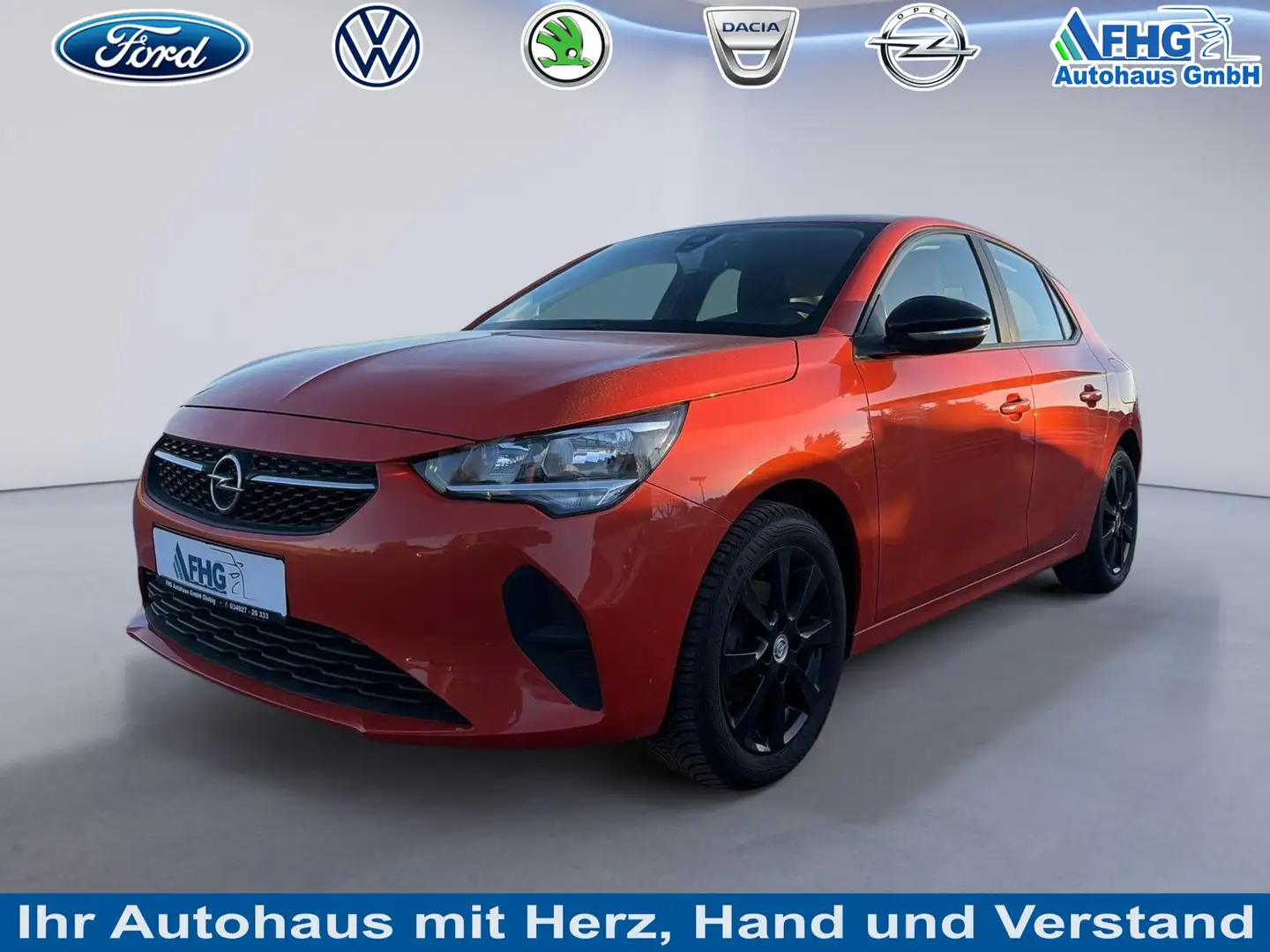 Opel Corsa F 1.2 Edition 55 kW (75 PS), Schalt. 5-Gang, Fr... Orange - 1