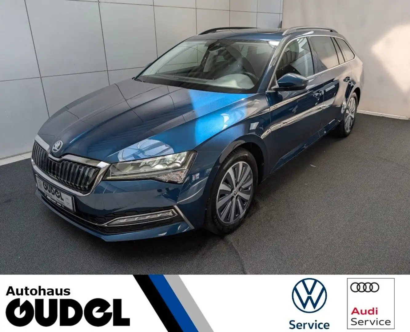 Skoda Superb Combi Ambition  1.4 TSI DSG iV Hybrid DCC Blau - 1