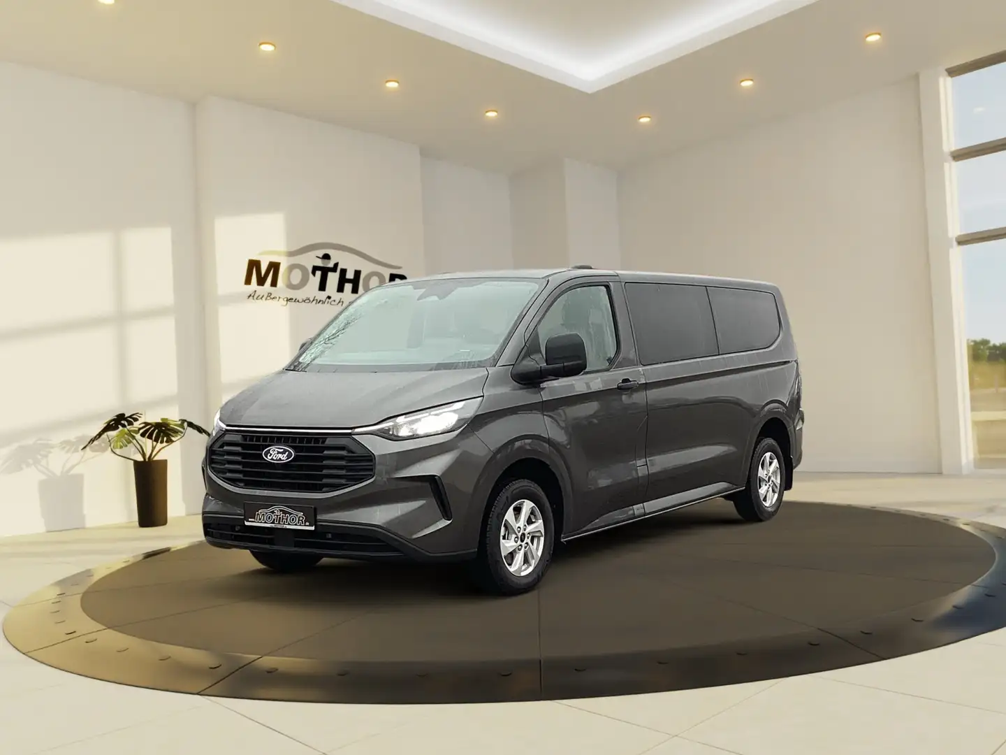 Ford Transit Custom Trend 2.0 EcoBlue 320 L2 FWD Grau - 2