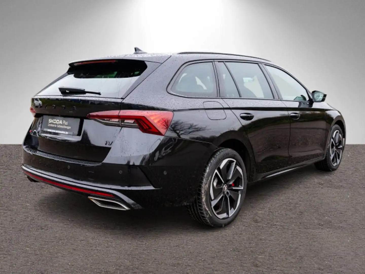 Skoda Octavia Combi RS 1.4TSI iV DSG Navi HUD Pano ACC Noir - 2