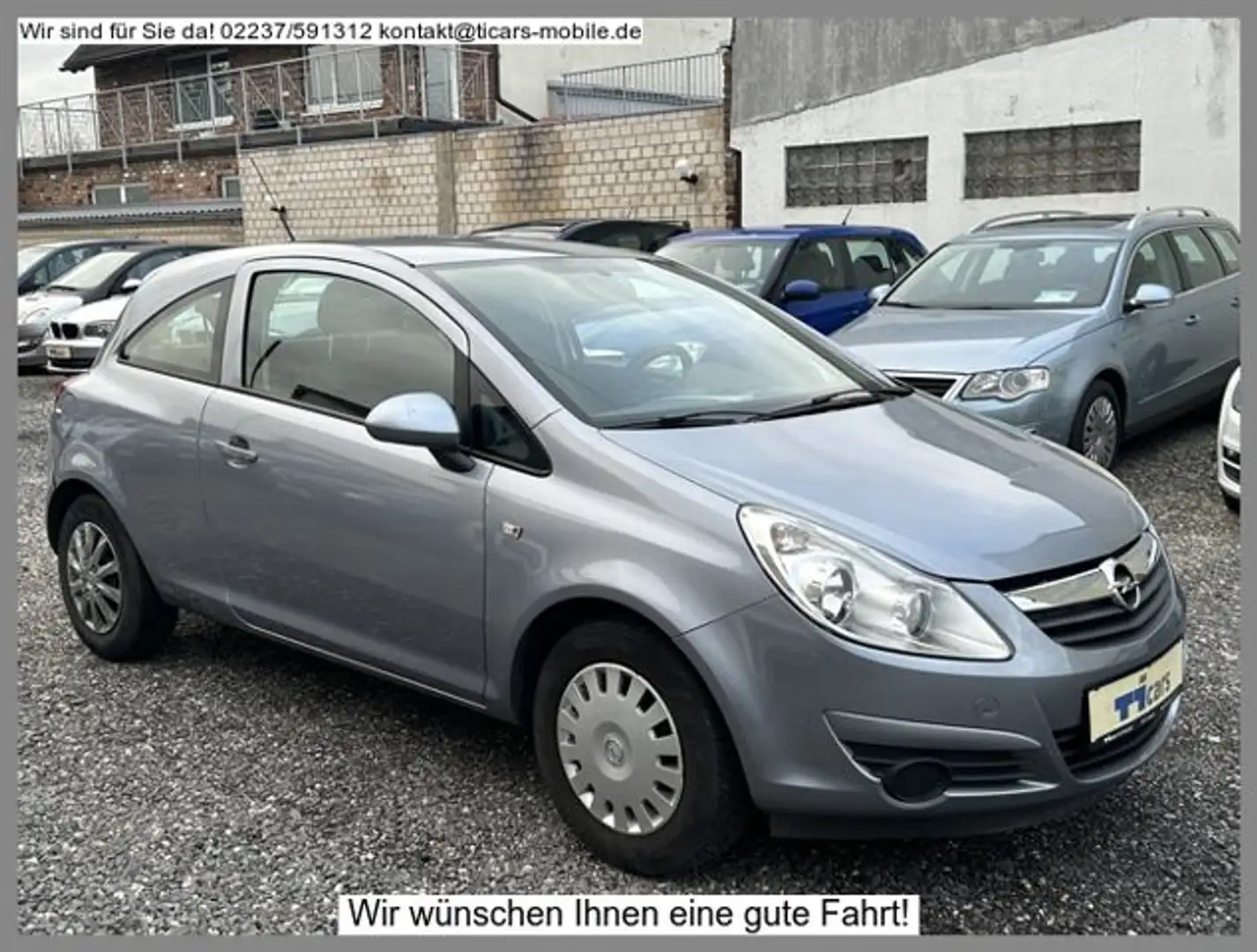 Opel Corsa 1.0 Twinp.ecoFLEX *PDC,Klima,Garantie,CD* Silber - 2