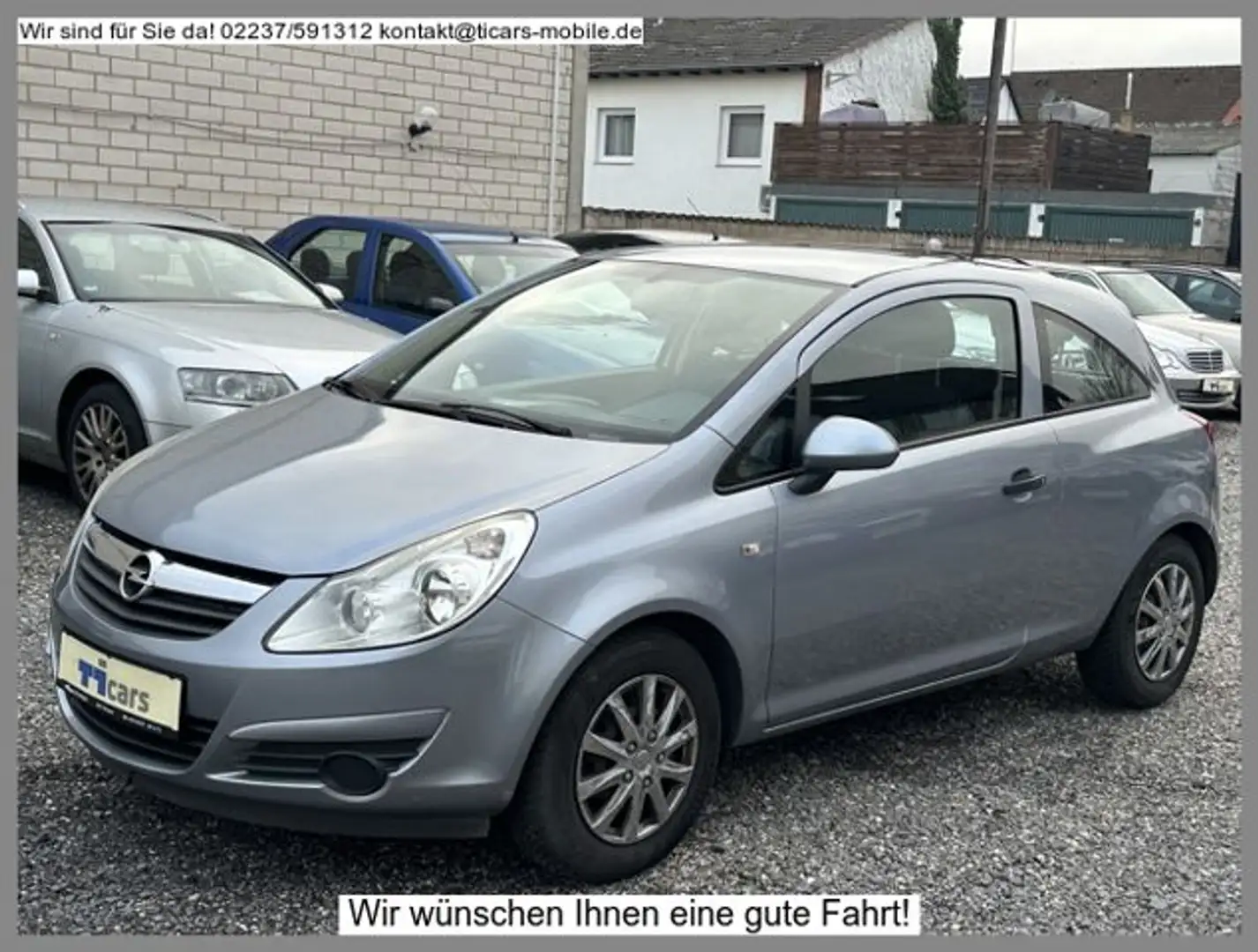 Opel Corsa 1.0 Twinp.ecoFLEX *PDC,Klima,Garantie,CD* Argento - 1