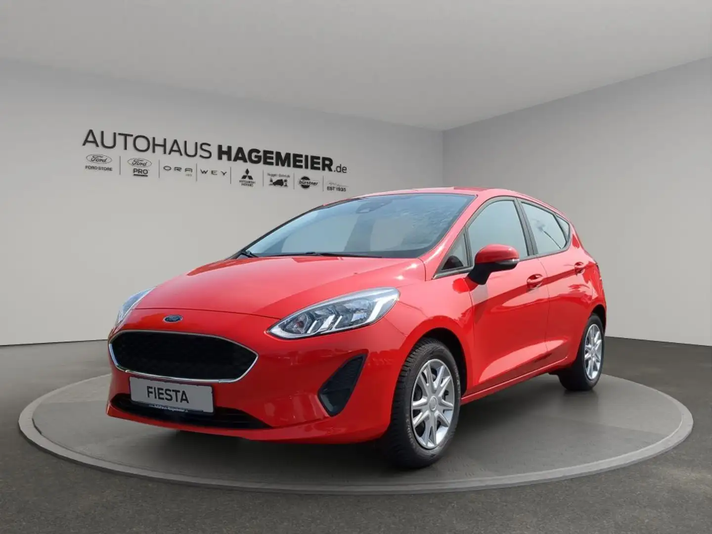 Ford Fiesta 1.5 TDCi S&S TREND Rouge - 1