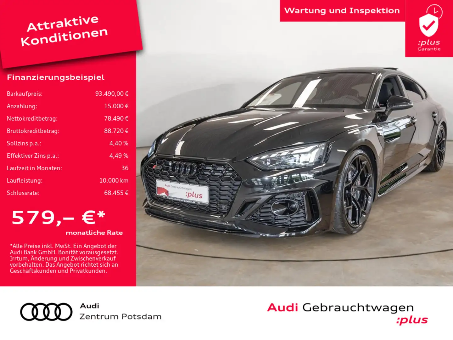 Audi RS5 Negro - 1