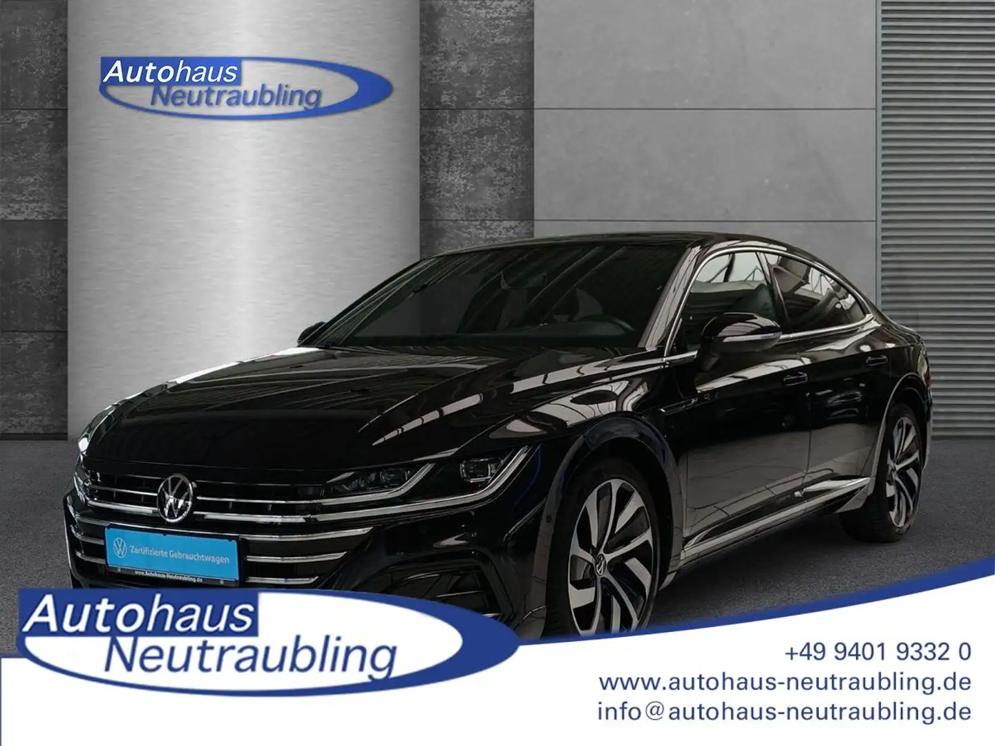 Volkswagen Arteon 2.0 TSI "R-LINE" 190 PS DSG+NAVI+AHK+AREAVIEW+ Noir - 1