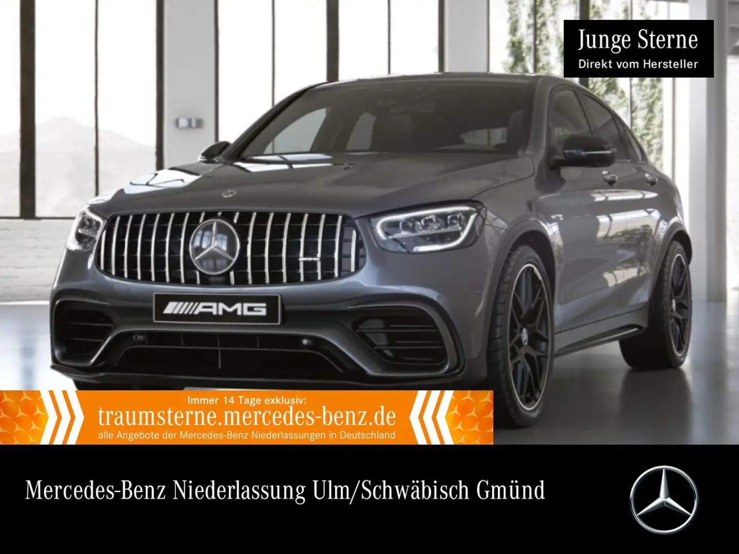 Mercedes-Benz GLC 63 AMG GLC 63 S Coupé 4M NIGHT+DRIVERS+360+LED+FAHRASS Grau - 1