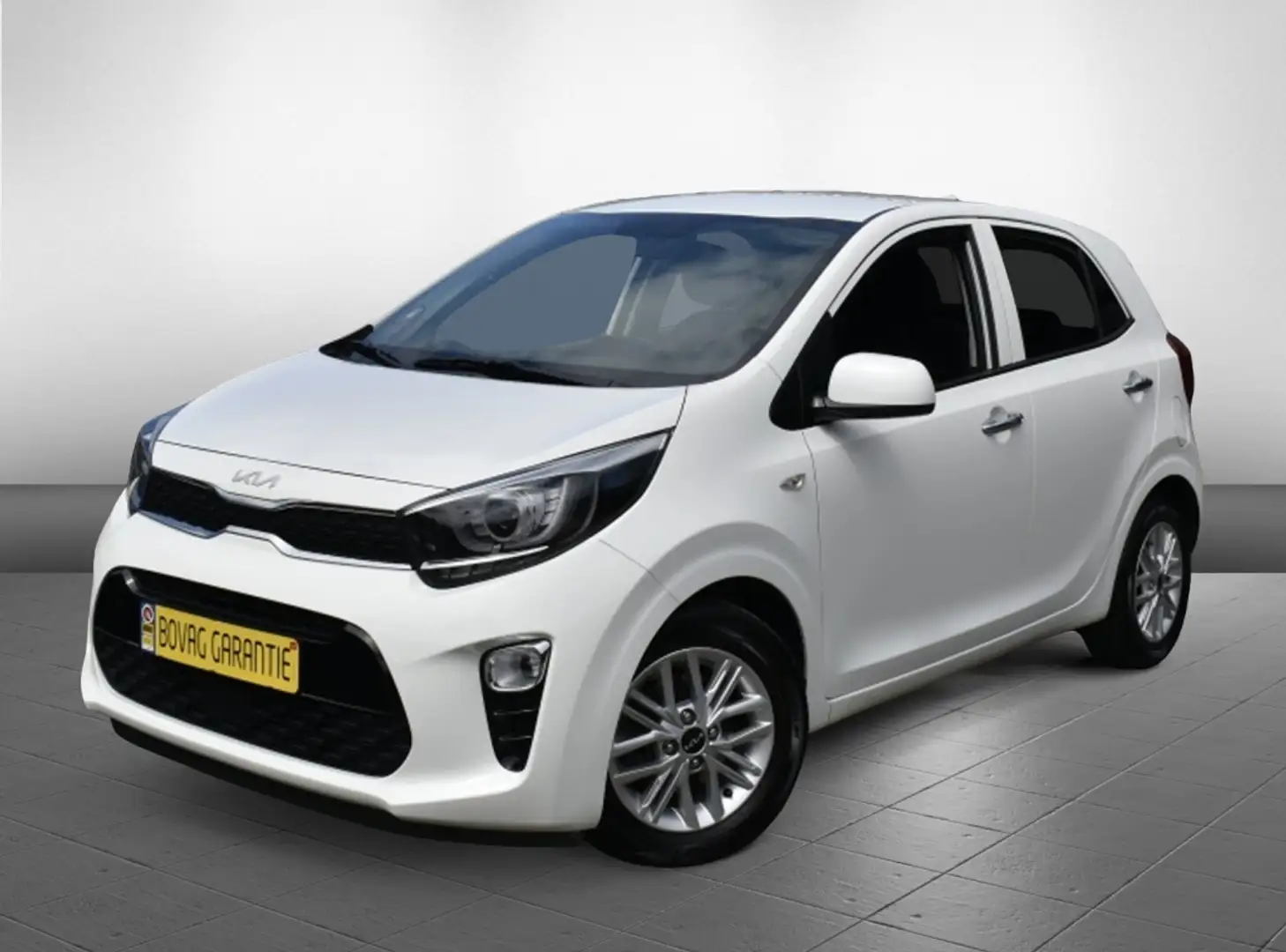 Kia Picanto 1.0 5drs automaat /camera /stuurverwarming/stoelve Wit - 1