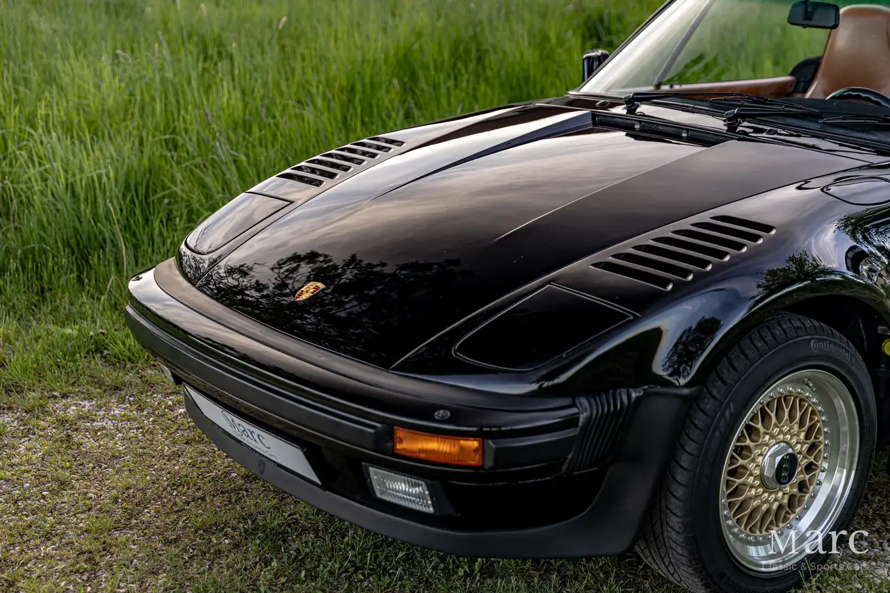 Porsche 930 Turbo Cabriolet / original Werks-Flachbau/Slantnose M505, foto 9