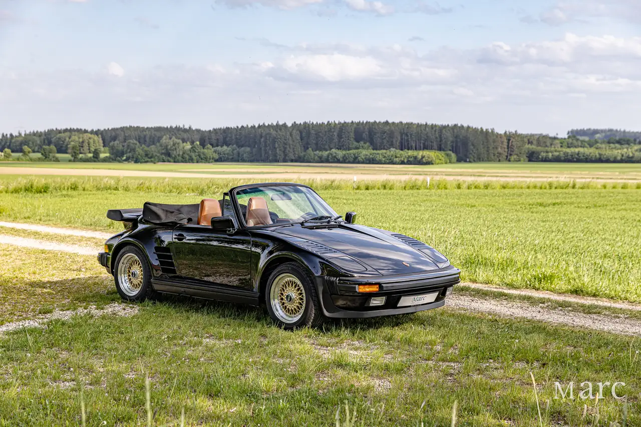 Porsche 930 Turbo Cabriolet / original Werks-Flachbau/Slantnose M505, foto 3