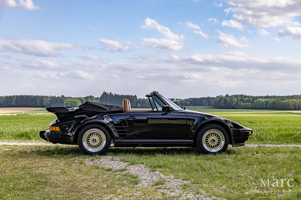 Porsche 930 Turbo Cabriolet / original Werks-Flachbau/Slantnose M505, foto 5
