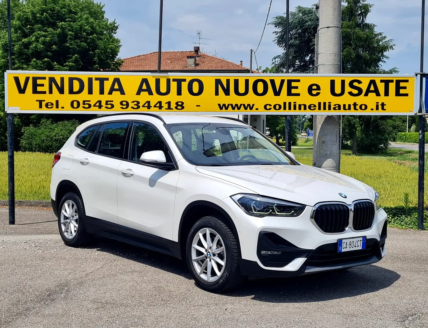 BMW X1 sdrive18i Advantage 140 CV Blanc - 1