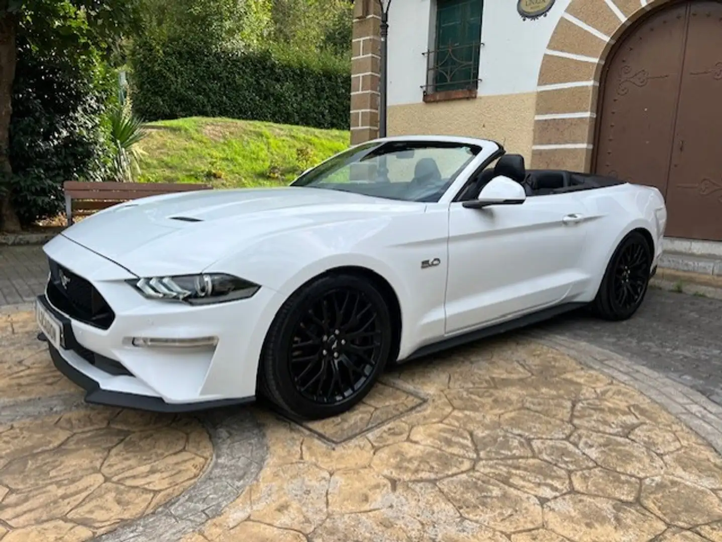 Ford Mustang Convertible 5.0 Ti-VCT GT Aut. Gris - 1