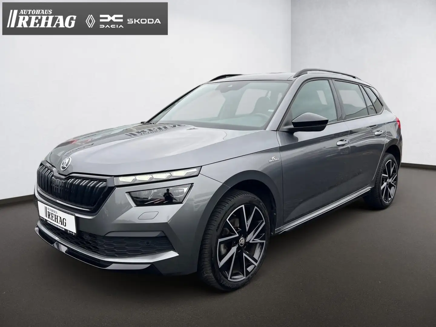 Skoda Kamiq Monte Carlo 1,5 TSI DSG *NAVI*ALLWETTER*ELEK. HECKKLAPPE* Grau - 2