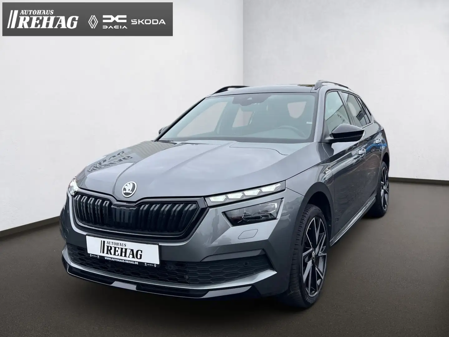 Skoda Kamiq Monte Carlo 1,5 TSI DSG *NAVI*ALLWETTER*ELEK. HECKKLAPPE* Grau - 1