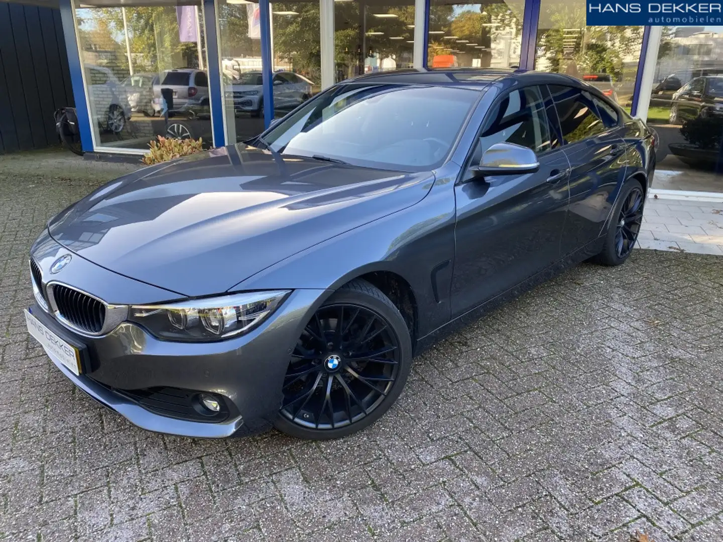 BMW 418 4-serie Gran Coupé 418i Executive Gris - 1