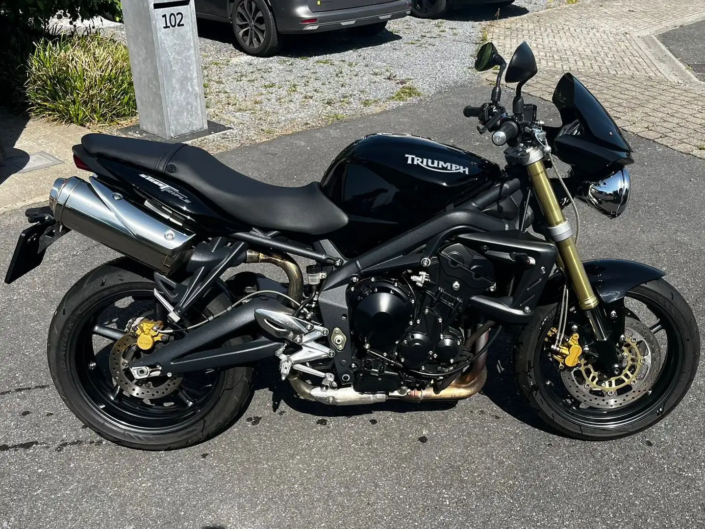 Triumph Street Triple 675 Zwart - 1