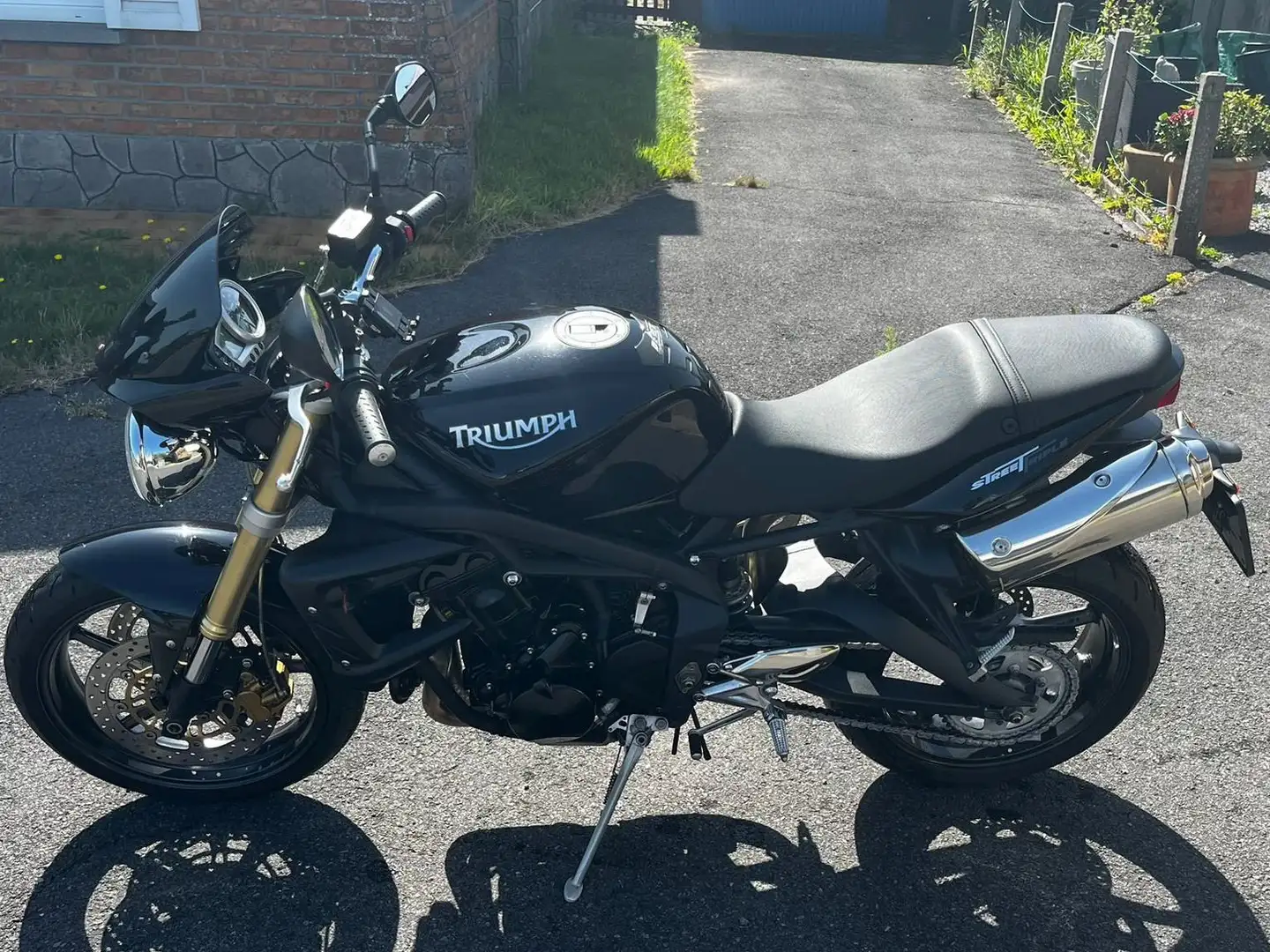 Triumph Street Triple 675 Zwart - 2