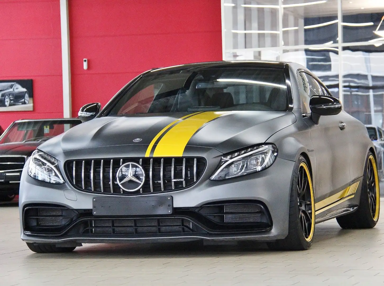 Mercedes-Benz C 63 AMG C63 S AMG EDiTiON 1 PERFORMANCE *KERAMiK*PANO* Gris - 1