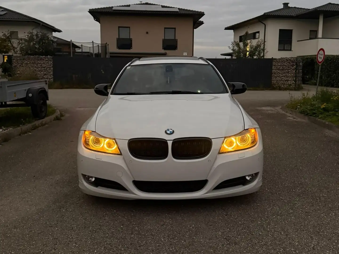 BMW 318 318d Touring Advantage Advantage Weiß - 2